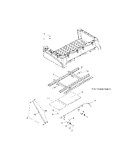 BODY, BOX MOUNTING - R15RMA32FA (49RGRBOXMOUNTING15325)