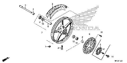 FRONT WHEEL (2)