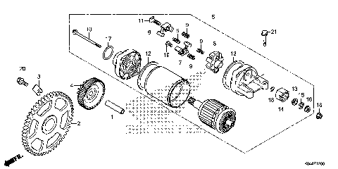 STARTER MOTOR