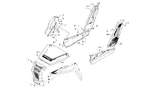 FRONT AND SIDE PANEL ASSEMBLIES [301911]