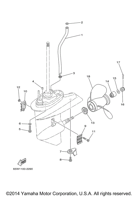 LOWER CASING DRIVE 2