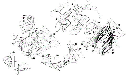 SKID PLATE AND SIDE PANEL ASSEMBLY
