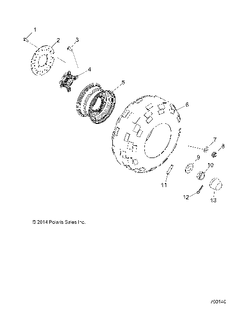 WHEELS, FRONT - R16RMA57F1/N1/EFH/SF1/2N1 (700140)