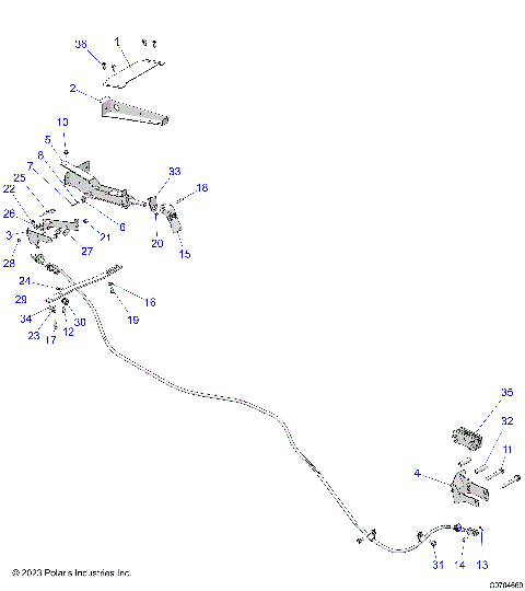 BRAKES, PARKING BRAKE - D24P2ED4D4 (C0704669)