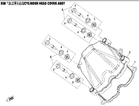 CYLINDER HEAD COVER ASSY
