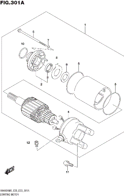 STARTING MOTOR