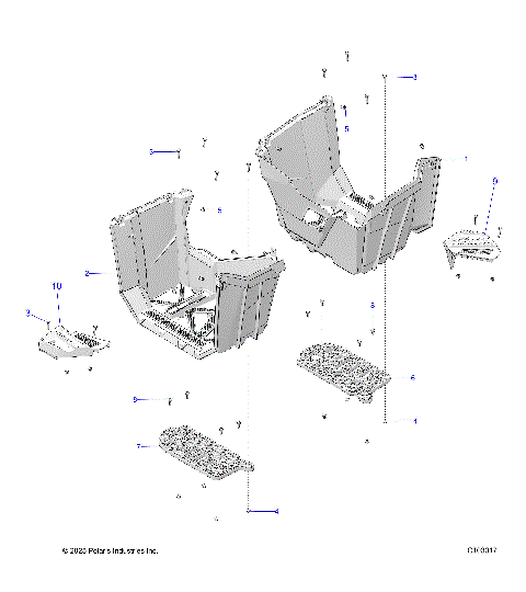 BODY, FOOTWELLS - A26SLD95CJ (C103017)