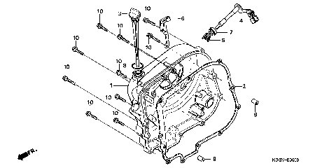 RIGHT CRANKCASE COVER