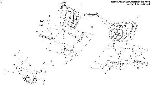 09- Front Bumper And Footrests North America, International