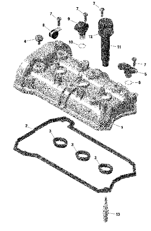01- ROTAX - Valve Cover