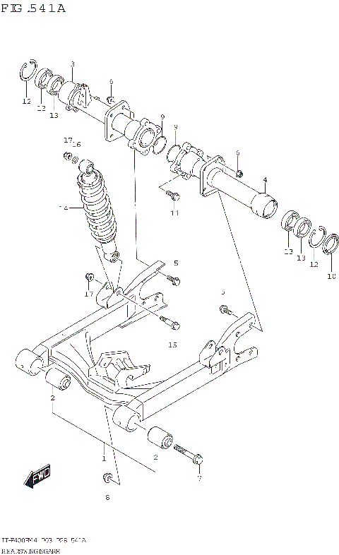 REAR SWINGINGARM