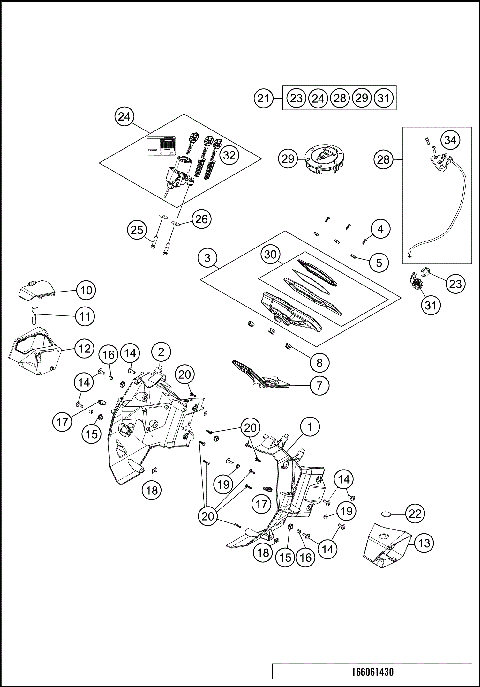 INSTRUMENTS / LOCK SYSTEM