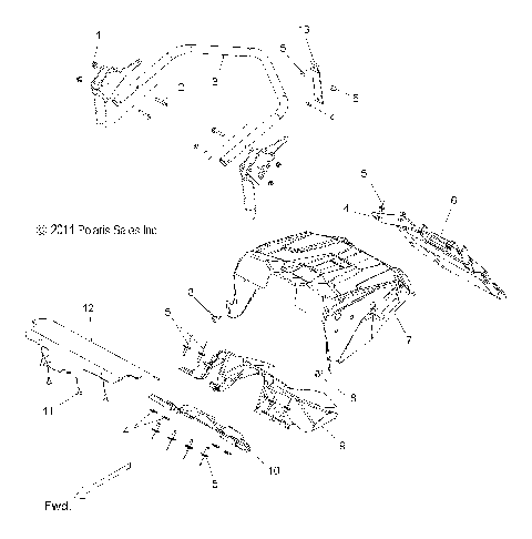 BODY, BUMPER, REAR and CLOSEOFF - S12BS/BC8 ALL OPTIONS (49SNOWBUMPERRR12800)