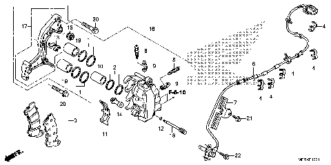 FRONT BRAKE CALIPER (2)