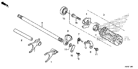 GEARSHIFT FORK@GEARSHIFT