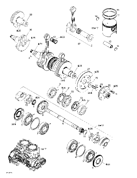 01- Crankshaft And Pistons