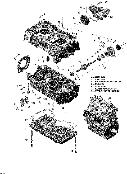01- Crankcase And Water Pump