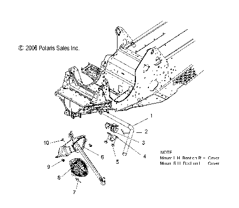 SWAY BAR - S07PK6FS/FE/PM6FS/PM6FSA (49SNOWSWAYBAR600RMK)
