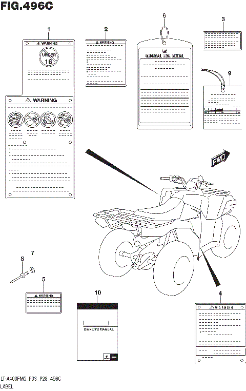 LABEL (LT-A400FZM0 P03)