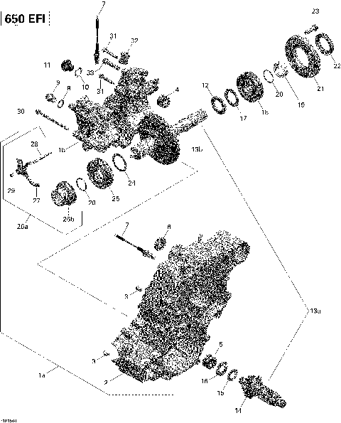 01- Gear Box Output Shaft _71R1504