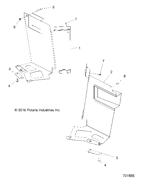 BODY, MUD GUARD - R18RTED1N1 (701856)