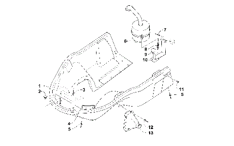 BELLY PAN AND EXHAUST ASSEMBLIES [104832]