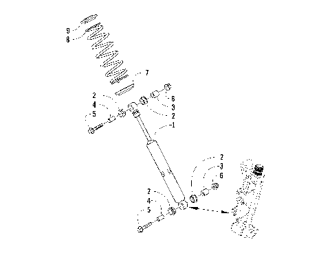 FRONT SHOCK ABSORBER ASSEMBLY [94633]