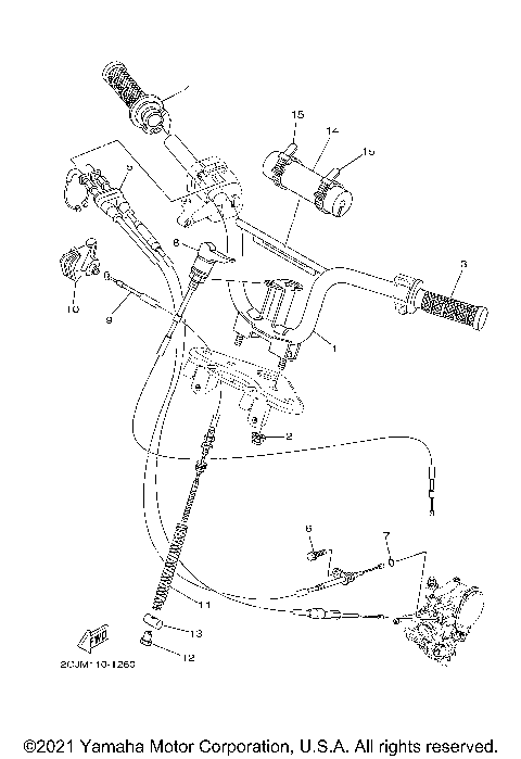 STEERING HANDLE & CABLE