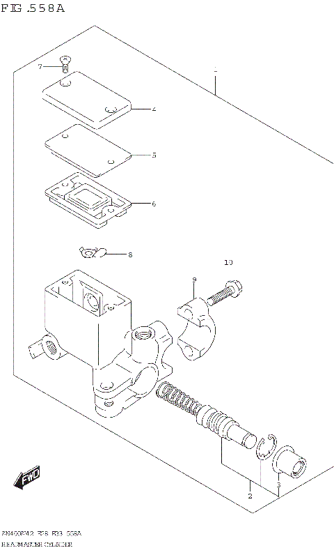 REAR MASTER CYLINDER