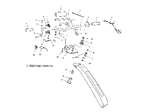 STEERING - W045402DA (4990599059A08)