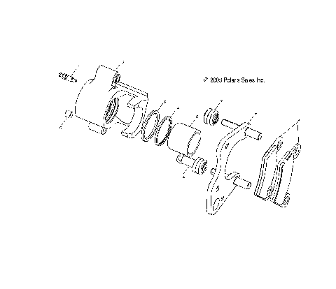 FRONT BRAKE CALIPER - C11RB63AA/AB (4985628562B10)