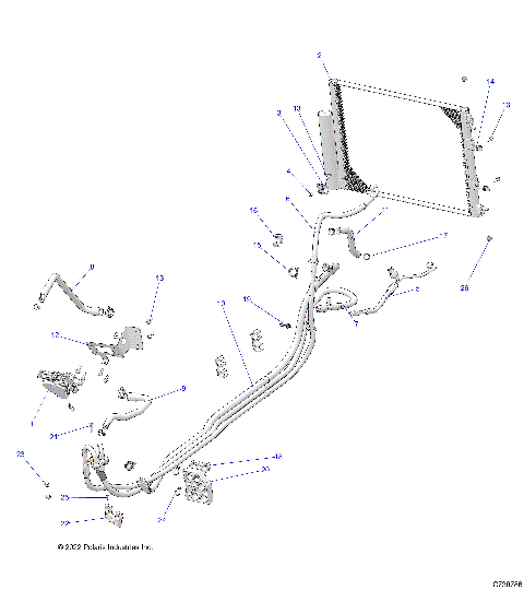 BODY, HVAC ROUTINGS - R23RSU99A9/AJ/AK/AX/B9/BJ/BK/BX (C730786)