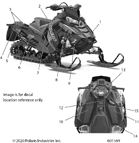 BODY, DECAL, BLACK SIDE PANEL W/BLK,TITNM ACCENT - S21ELS8RS/8RE (601543)
