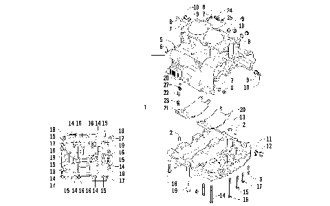 CRANKCASE ASSEMBLY [91411]