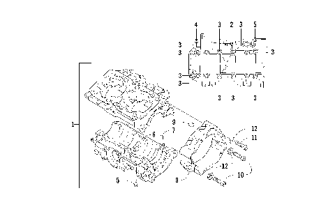 CRANKCASE ASSEMBLY [89507]