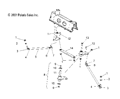 STEERING, TIE ROD ASM. - S09PU7ES/EE (49SNOWSTEERINGLWR08IQTRBO)