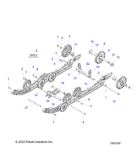 SUSPENSION, REAR - S24TDP6RS (C602281)