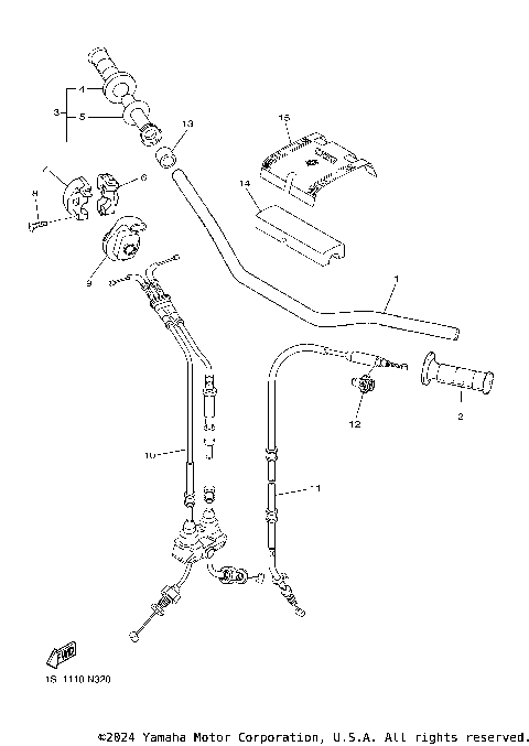 STEERING HANDLE CABLE