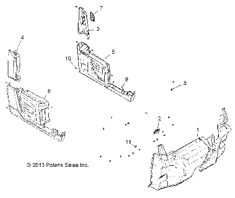 BODY, FRONT FLOOR AND FENDER - R141D9JDA (49BRUTUSFENDER13D)