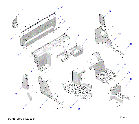 BODY, FLOOR, REAR - R26RSE99A9/B9/AF/AH/BH/AB/BB/AS  (C788501)