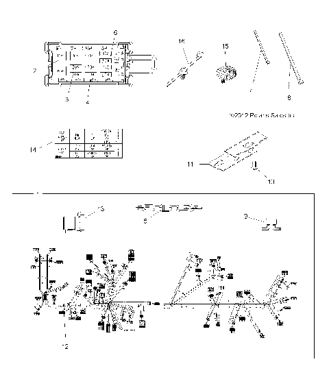 ELECTRICAL, HARNESS - A13DN8EFW (49ATVHARNESS13SPTRGEPS850I)