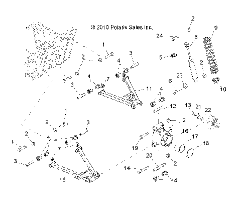 SUSPENSION, REAR - R12RH50AG/AH/AM/AR/AZ (49RGRSUSPRR11500EFI)