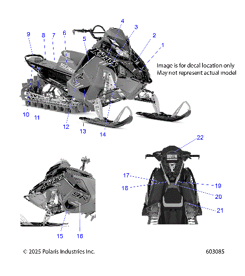 BODY, DECAL, CASCADE GREEN SIDE PANEL W/WHITE TRIM - S26TLG9BS/BEA (603085)