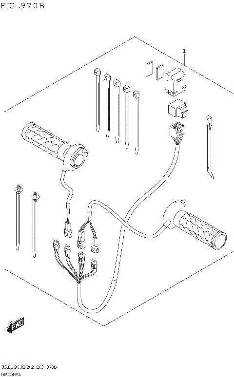 OPTIONAL (GRIP HEATER SET)