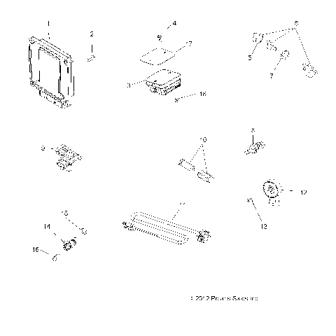 ELECTRICAL, SWITCHES, SENSORS, ECU and CONTROL MODULES - A14DN5EAH/EAR (49ATVSWITCHES12SPTRGEPS550)