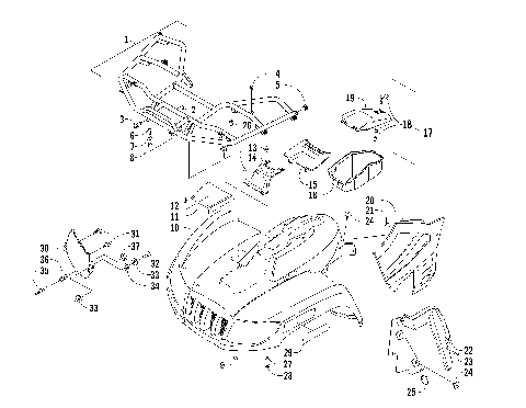 FRONT BODY PANEL ASSEMBLY [86972]