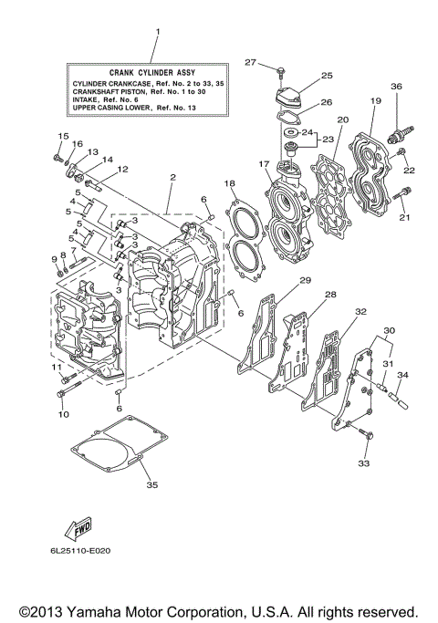 CYLINDER CRANKCASE