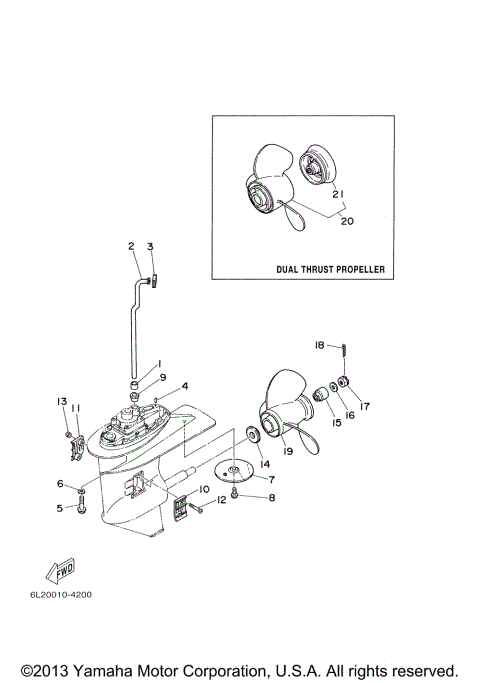 LOWER CASING DRIVE 2