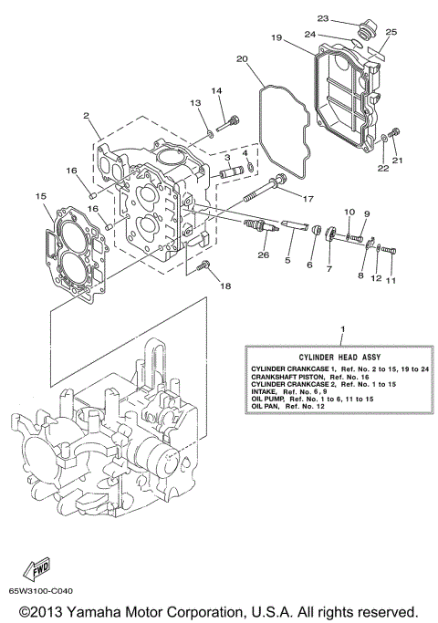 CYLINDER CRANKCASE 2