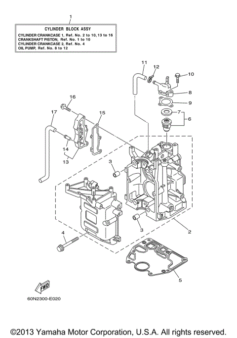 CYLINDER CRANKCASE 1